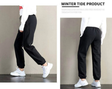 Winter Thermal Lambswool Warm Casual Pants